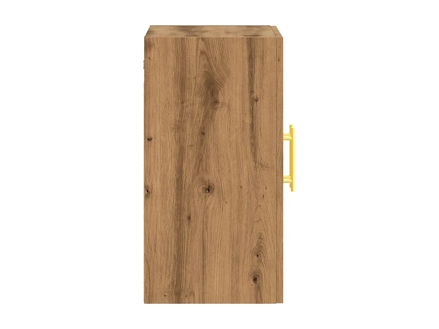 Armoire murale chêne artisanal 60x31x60 cm bois d'ingénierie