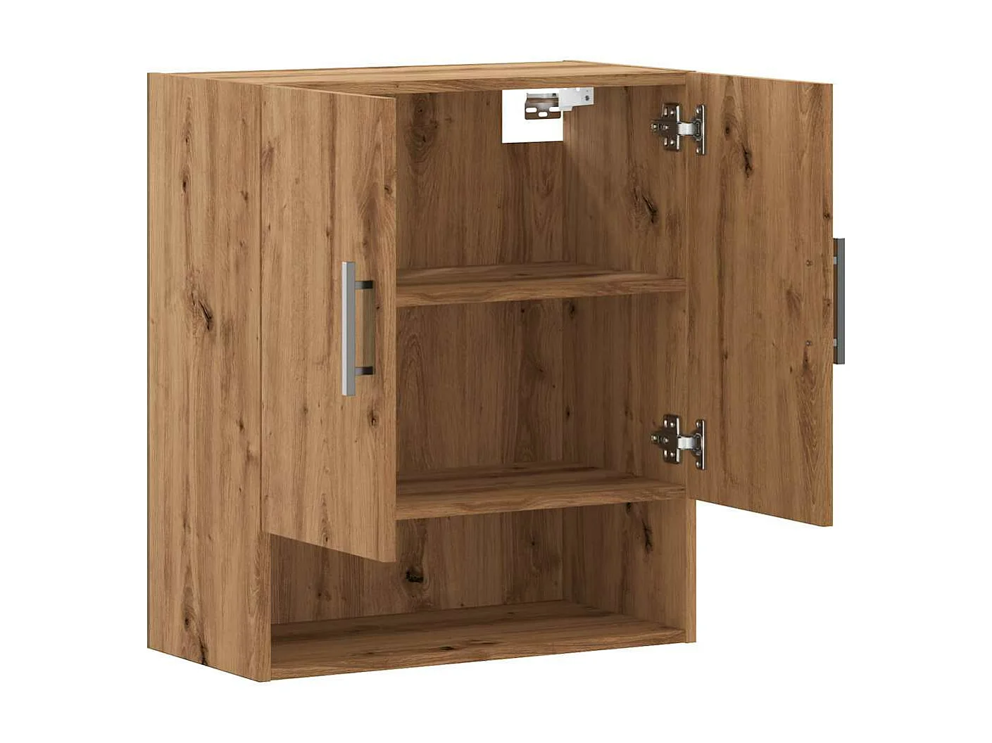 Armario de pared craft roble 60x31x70 cm madera de ingeniería