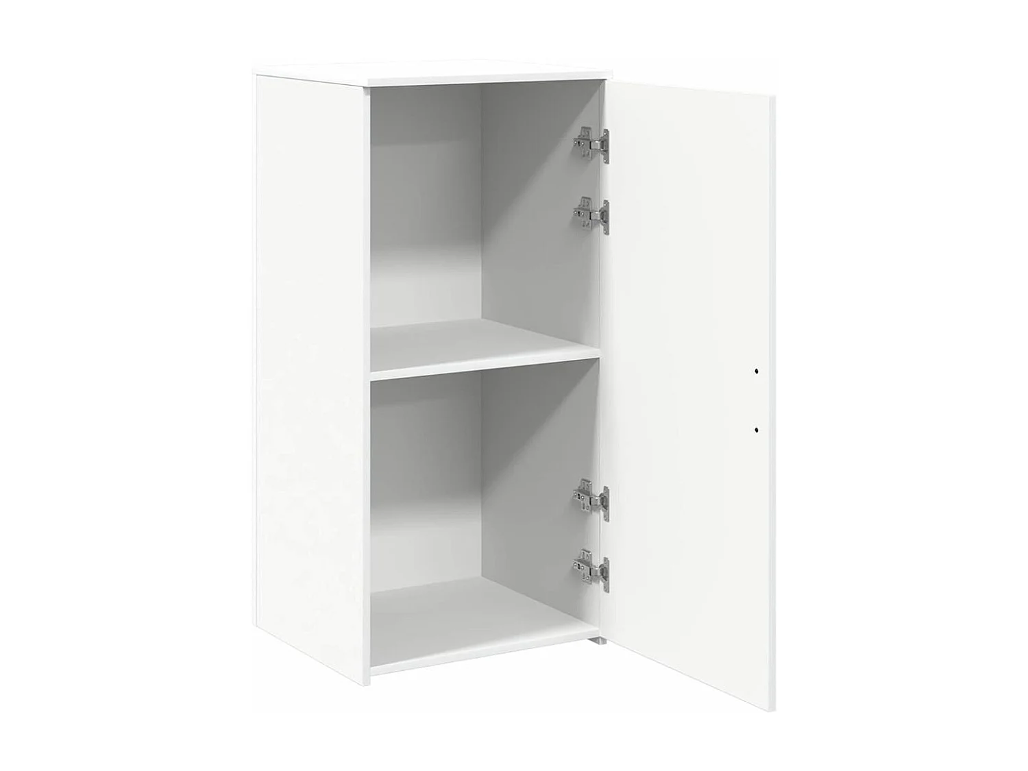 Mobile contenitore bianco 50x45x103,5 cm in legno ingegnerizzato
