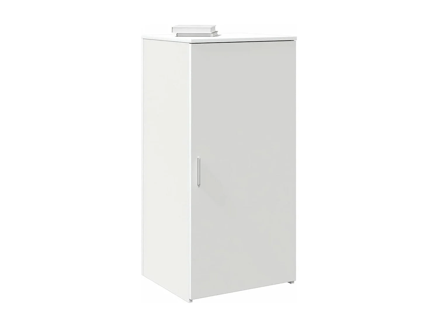 Mobile contenitore bianco 50x45x103,5 cm in legno ingegnerizzato
