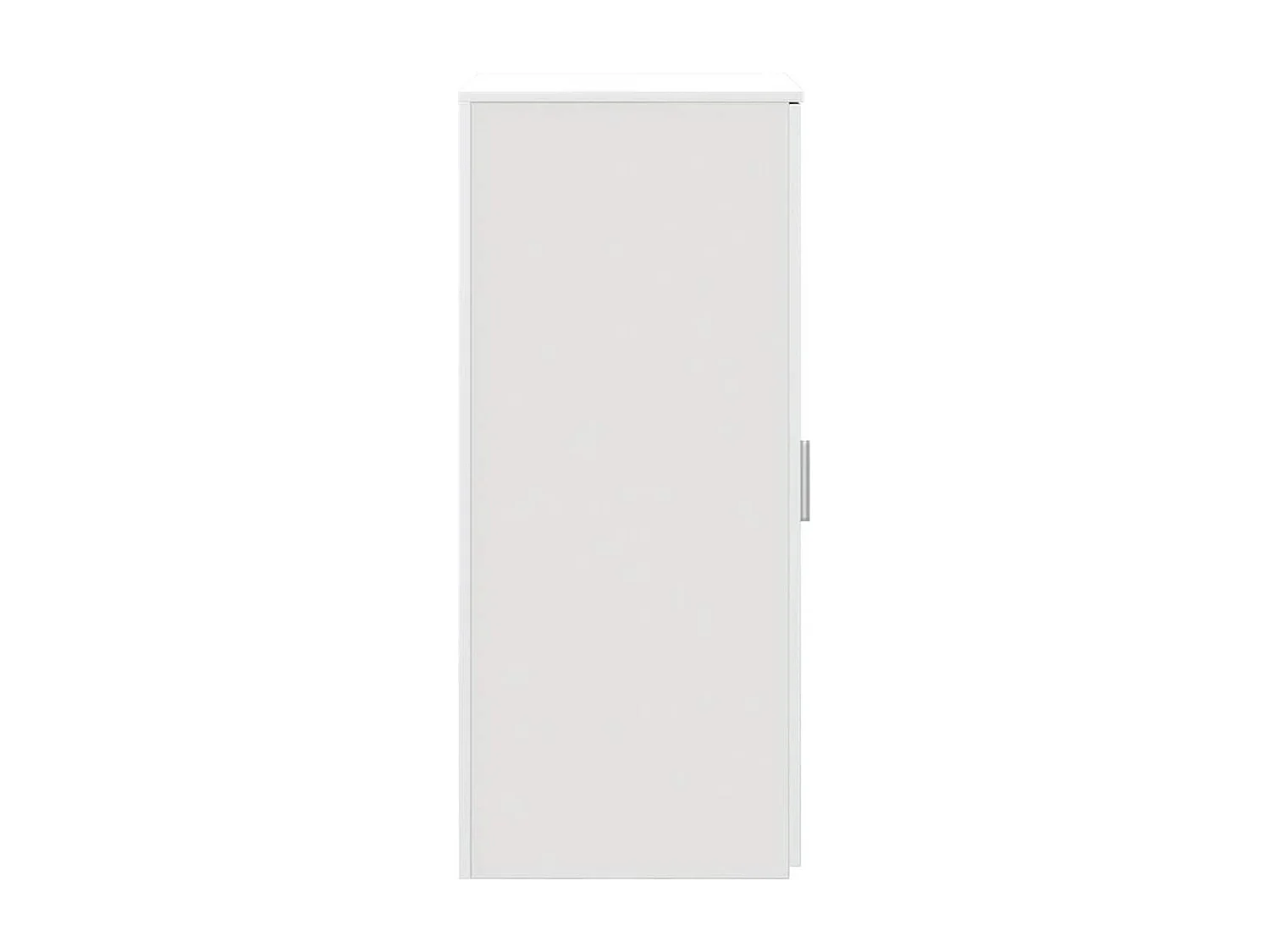 Mobile contenitore bianco 50x45x103,5 cm in legno ingegnerizzato