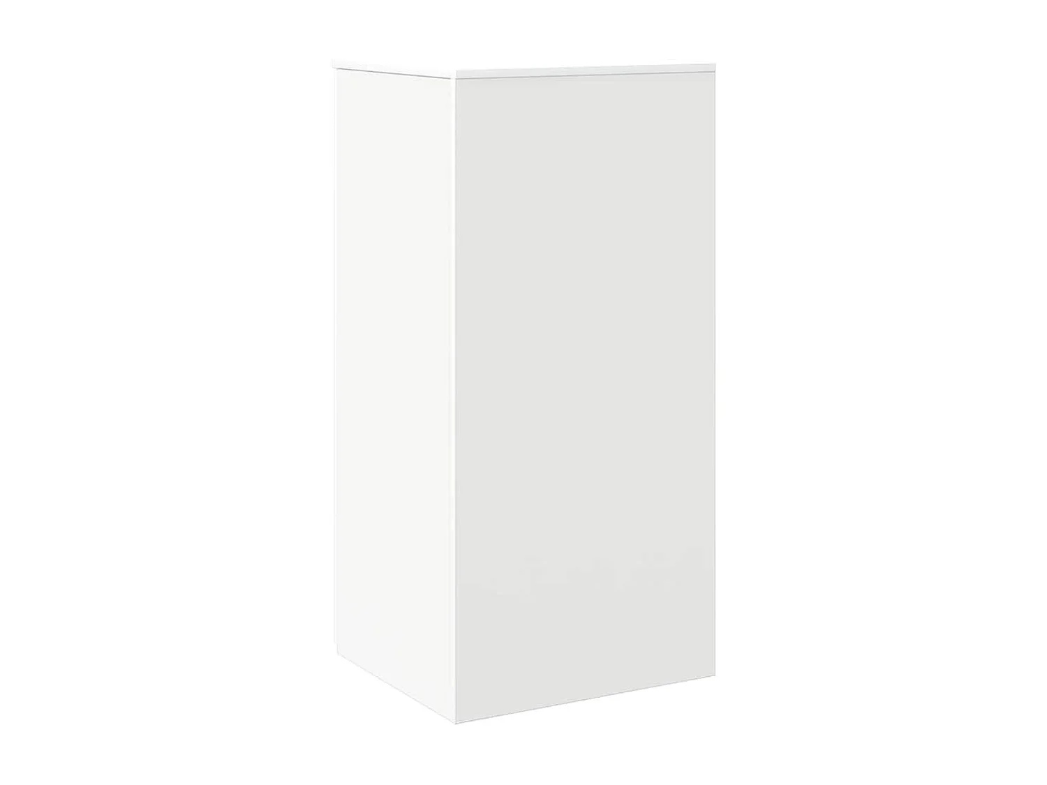 Mobile contenitore bianco 50x45x103,5 cm in legno ingegnerizzato