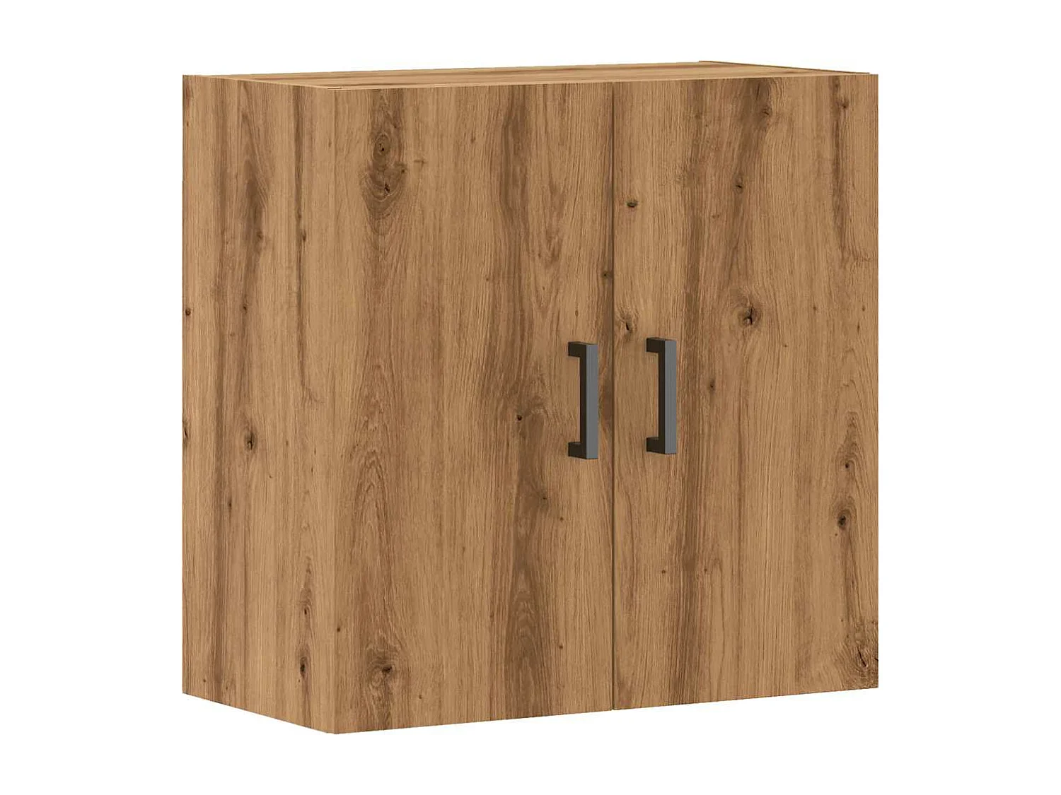 Armoire murale chêne artisanal 60x31x60 cm bois d'ingénierie