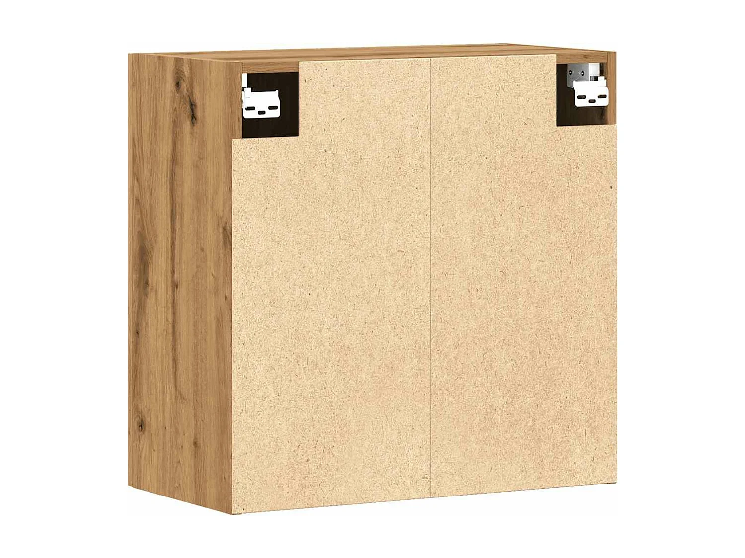 Armoire murale chêne artisanal 60x31x60 cm bois d'ingénierie