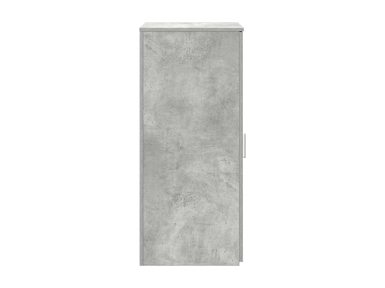 Armoire de rangement gris béton 50x45x103,5cm bois d'ingénierie