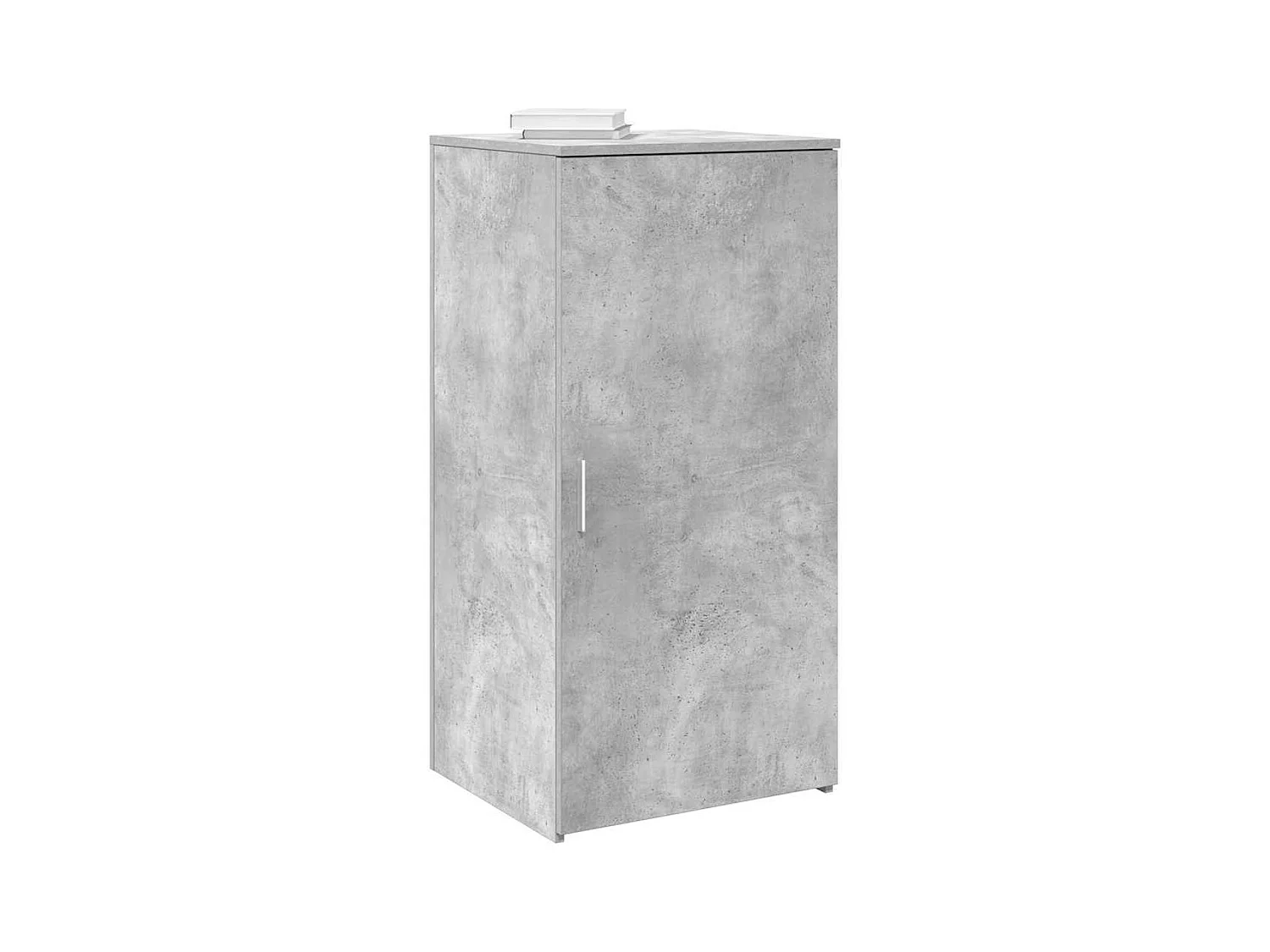 Armoire de rangement gris béton 50x45x103,5cm bois d'ingénierie
