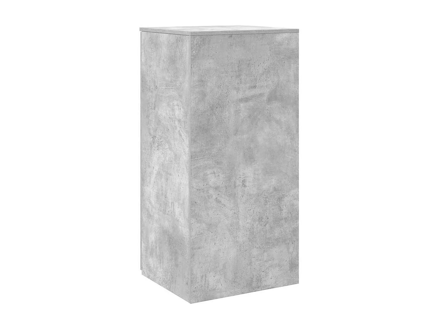 Armoire de rangement gris béton 50x45x103,5cm bois d'ingénierie