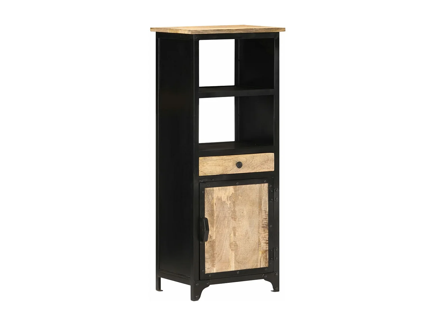 Buffet 45x32x110 cm Bois de manguier solide