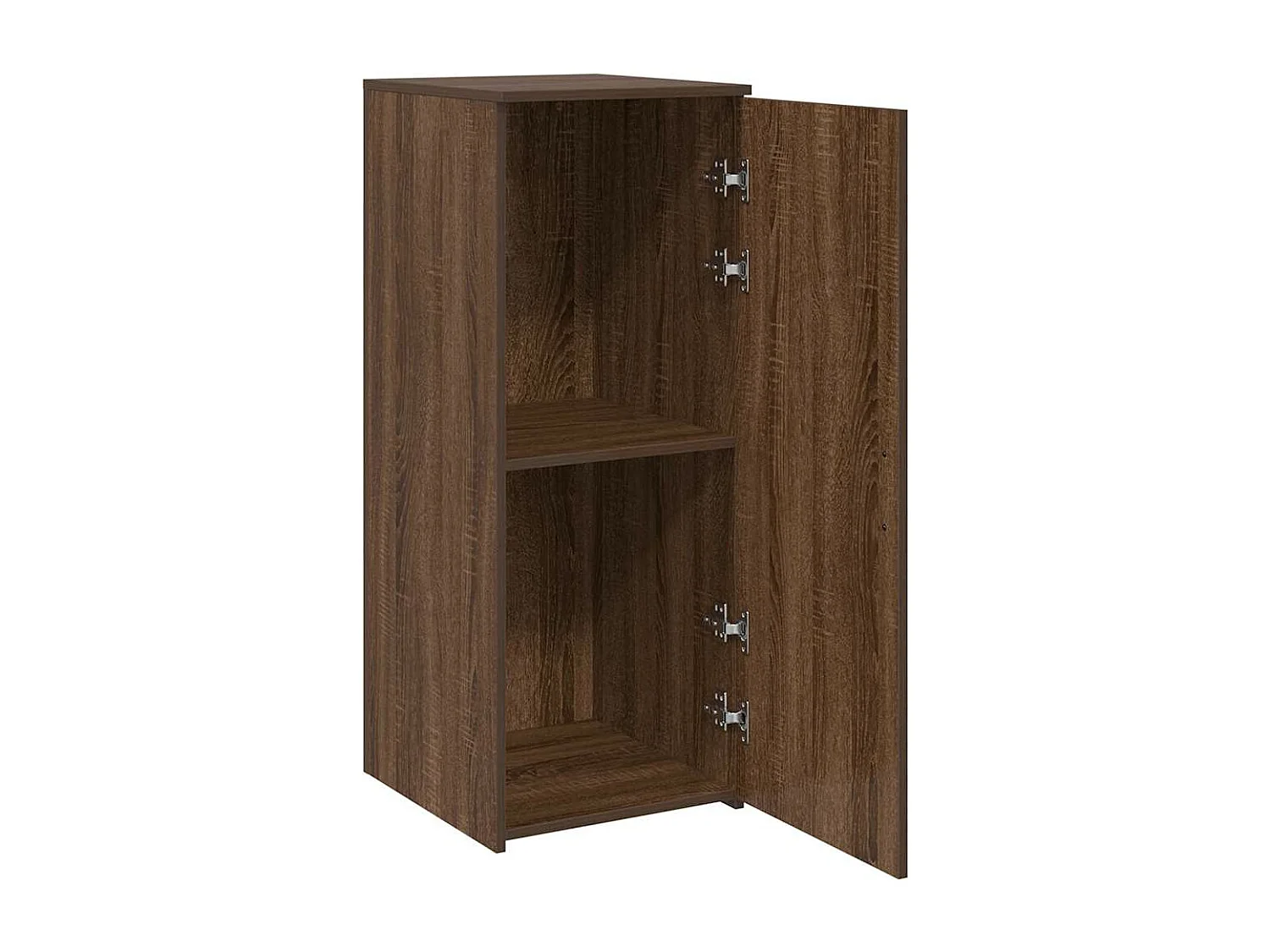Armoire de rangement chêne brun 40x45x103,5cm bois d'ingénierie