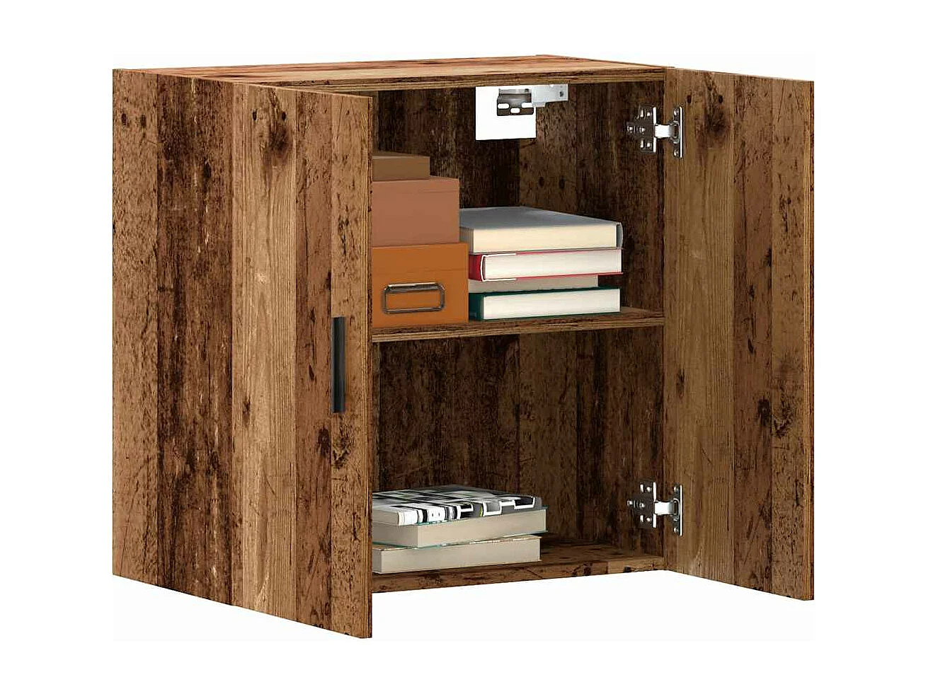 Armoire murale vieux bois 60x31x60 cm bois d'ingénierie