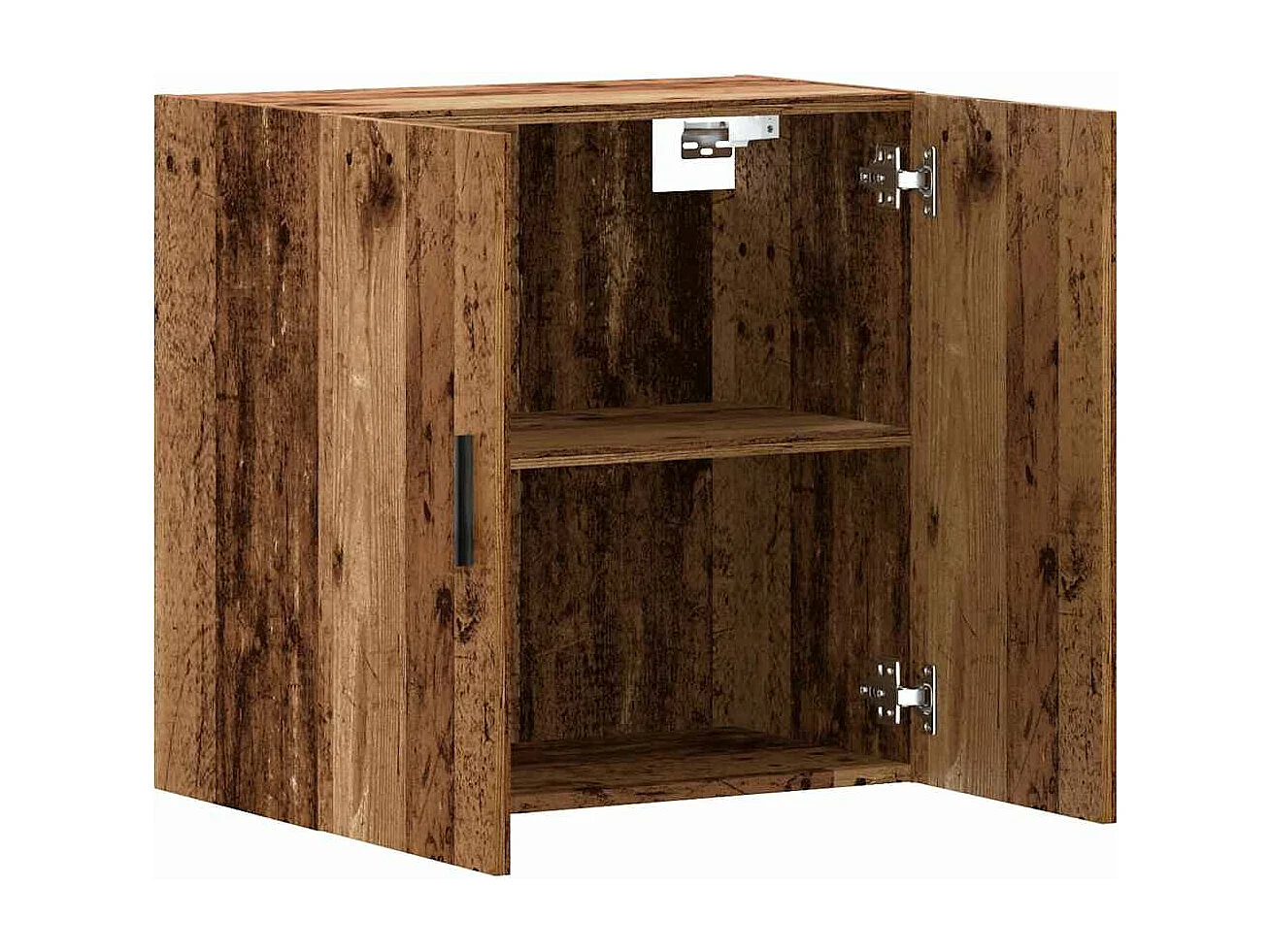 Armoire murale vieux bois 60x31x60 cm bois d'ingénierie