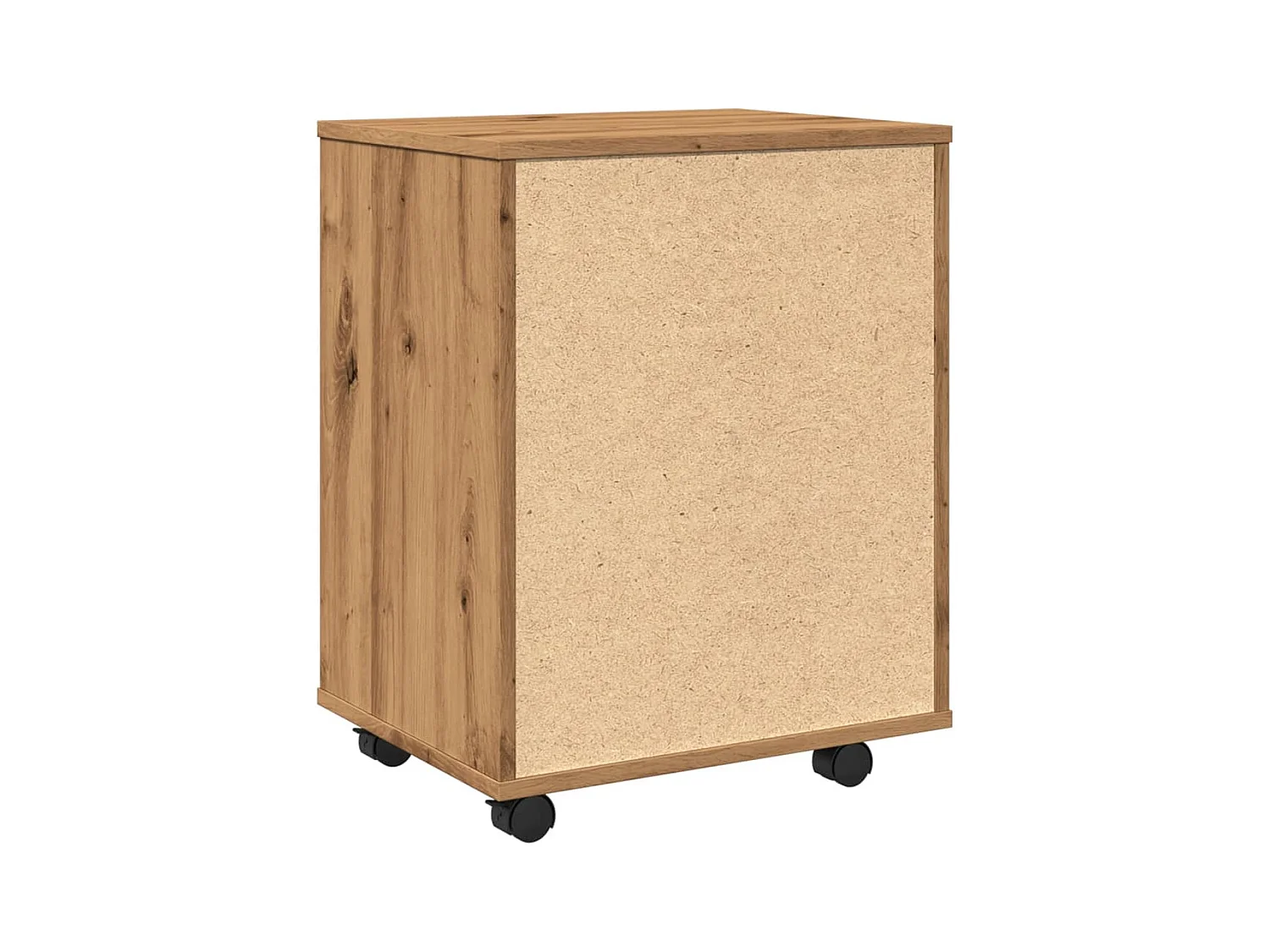 Rollschrank Craft Eiche 46x36x59 cm Holzwerkstoff
