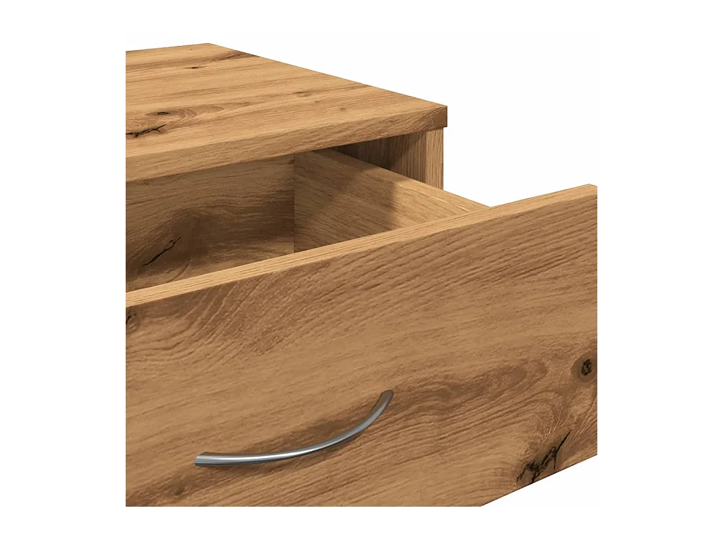 Rollschrank Craft Eiche 46x36x59 cm Holzwerkstoff