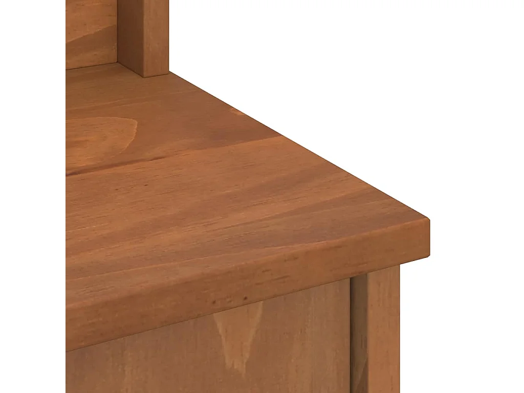 Portemanteau SANDENS 45x40x159,5 cm bois massif pin