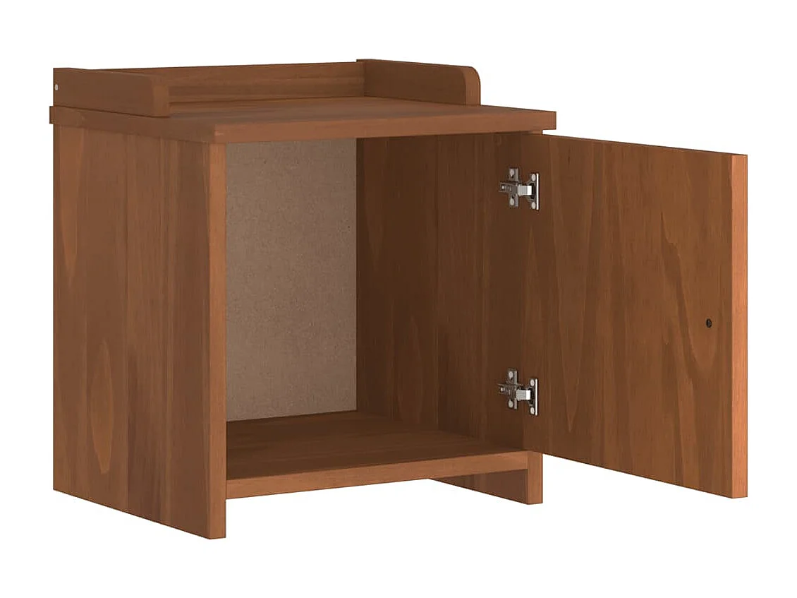 Banc de couloir SANDNES 45x40x50 cm bois de pin massif