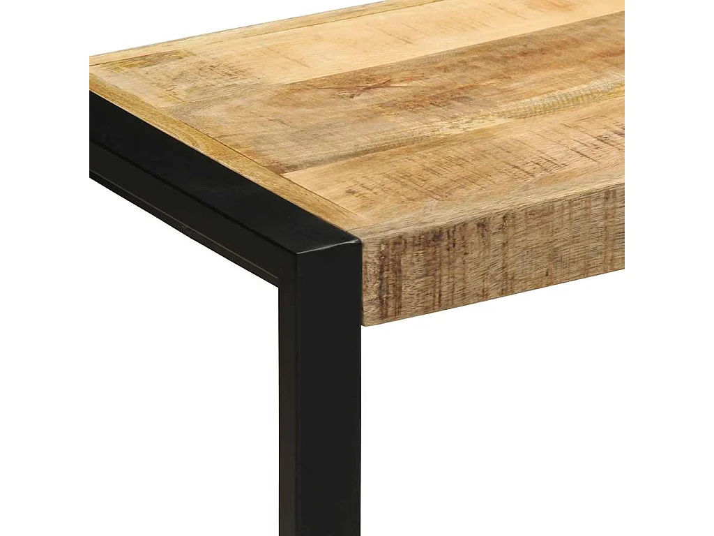 Banco 60x35x45 cm madeira maciça de manga