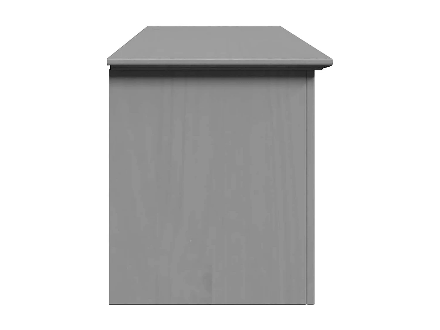 Banc de couloir BODO gris 114x40x45 cm