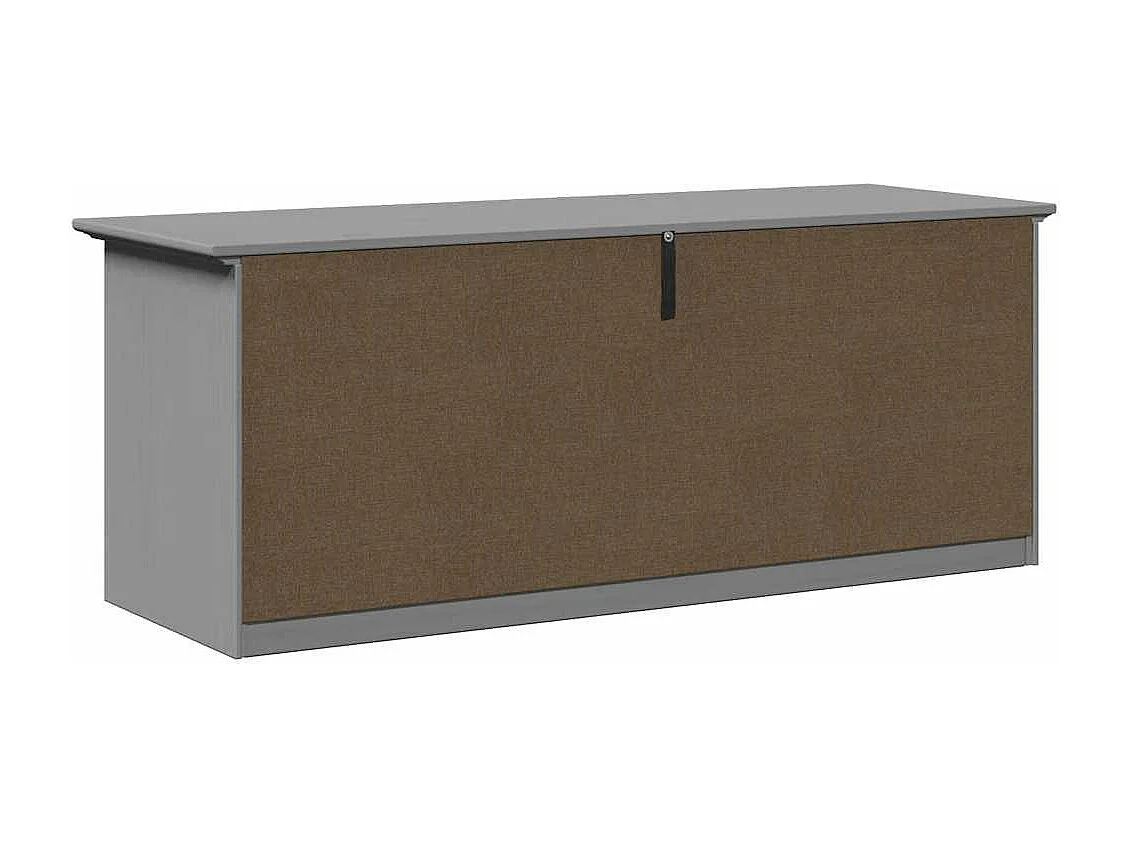 Banc de couloir BODO gris 114x40x45 cm