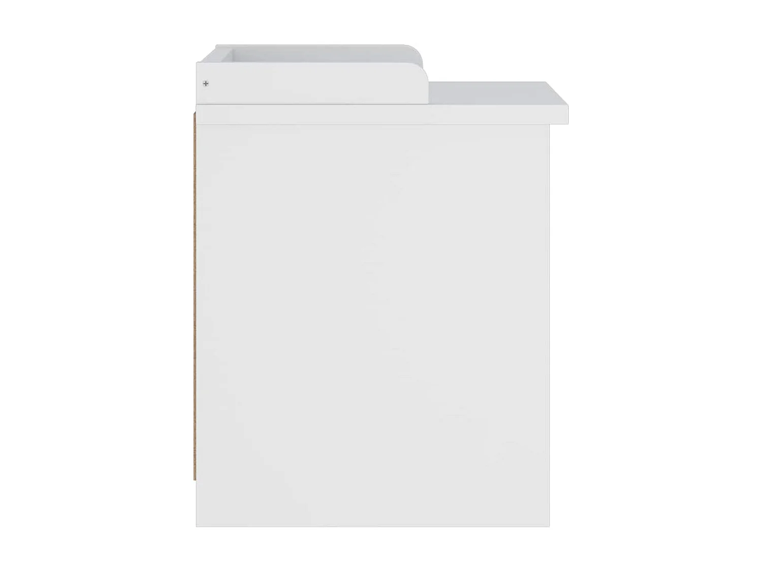 SANDNES witte halbank 45x40x50 cm massief grenenhout