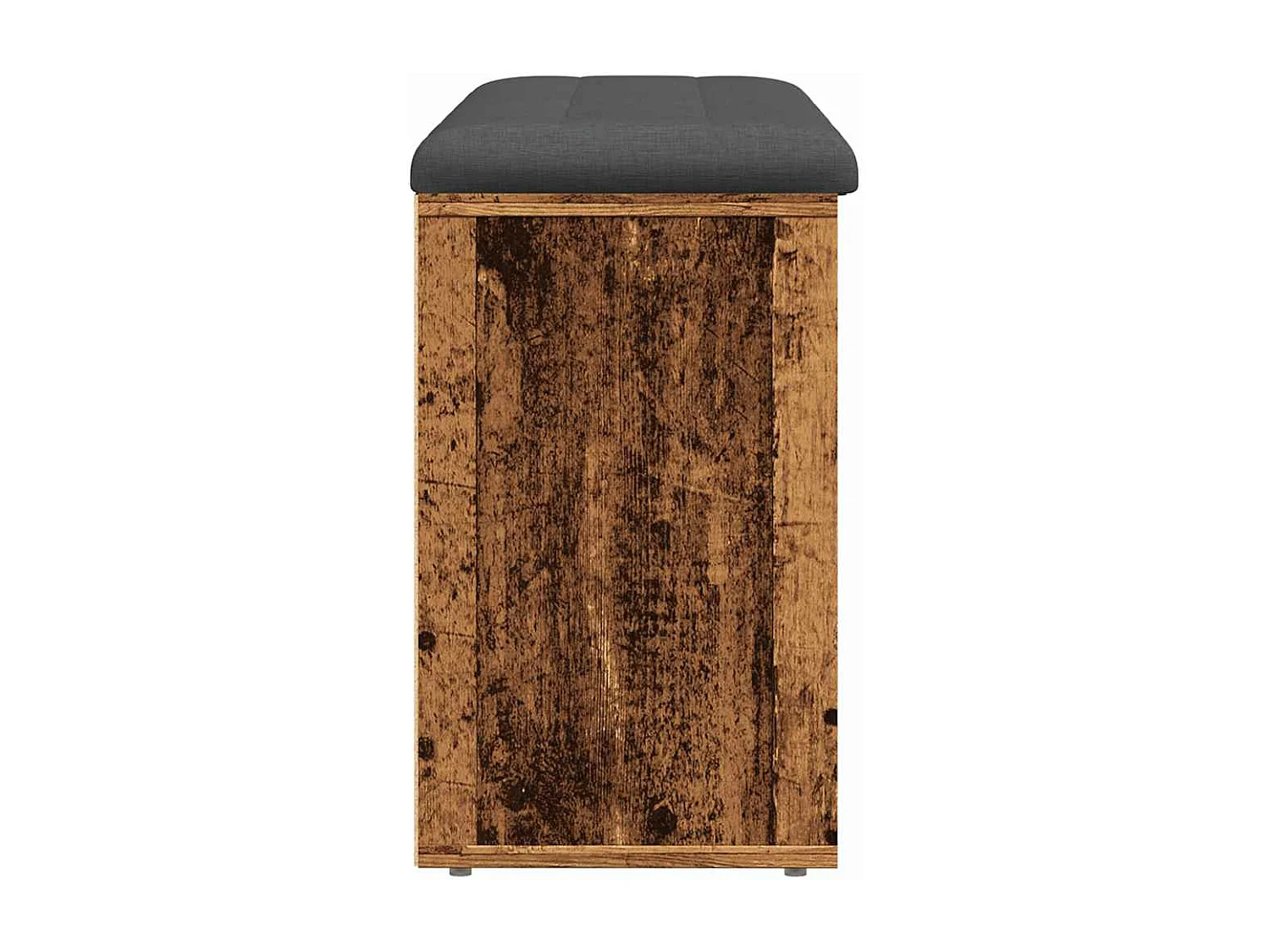 Oude houten schoenbank 102x32x50 cm bewerkt hout