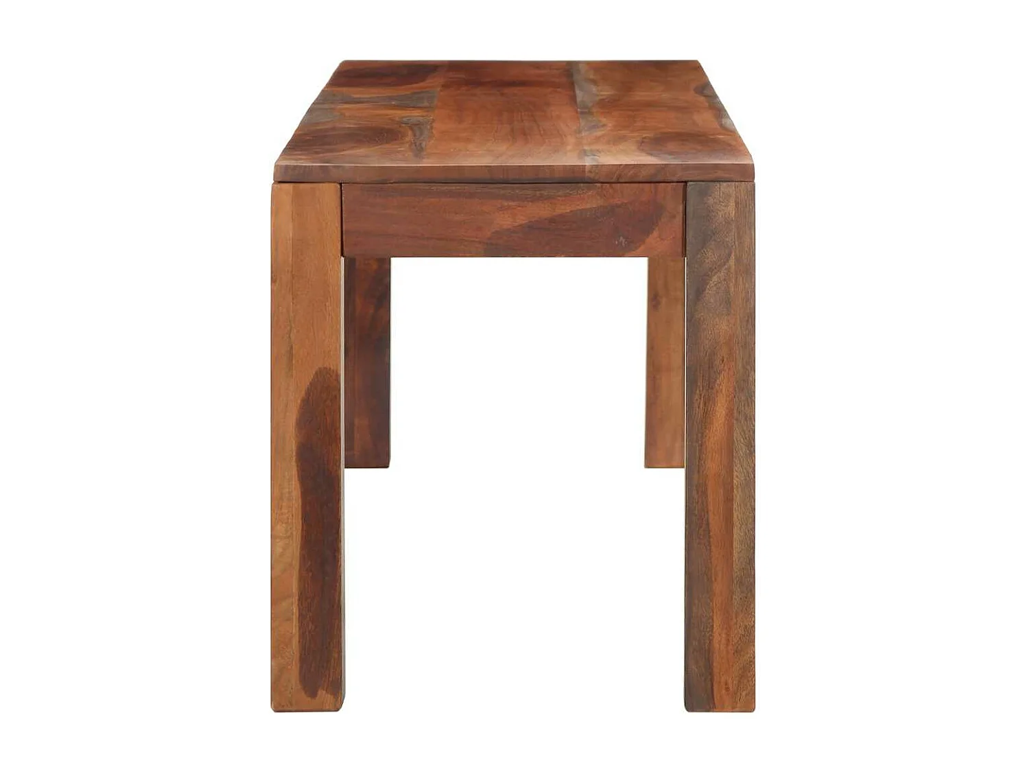 Banco 160 cm madeira maciça de acácia