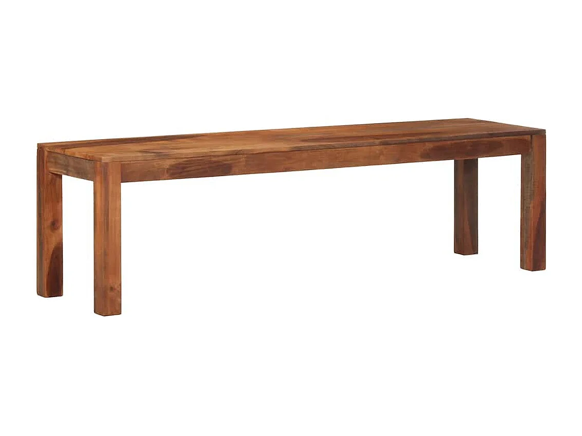 Banco 160 cm madeira maciça de acácia