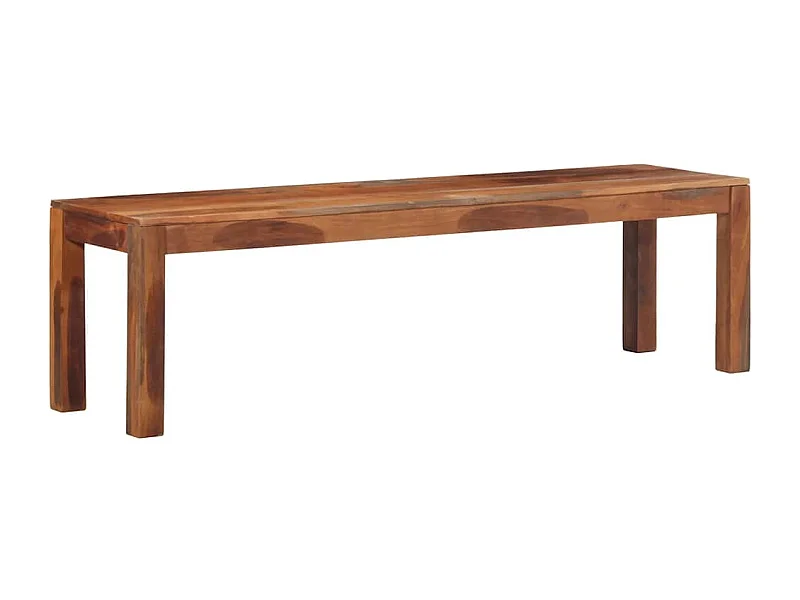 Banco 160 cm madeira maciça de acácia