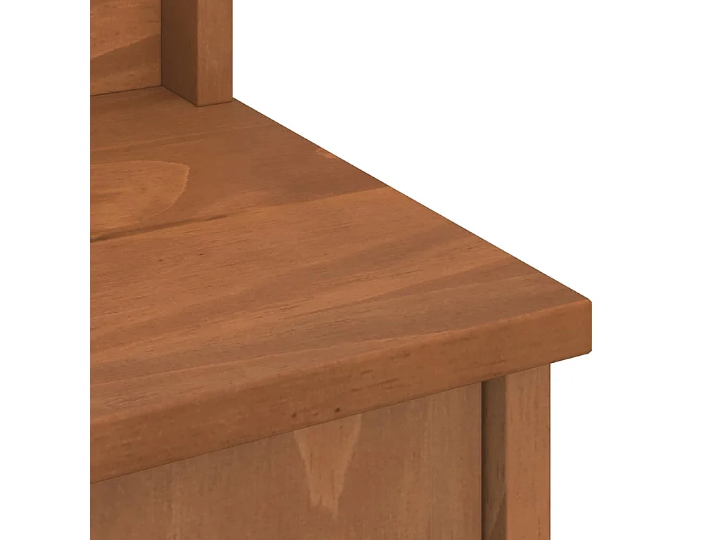 Portemanteau SANDENS 45x40x159,5 cm bois massif pin