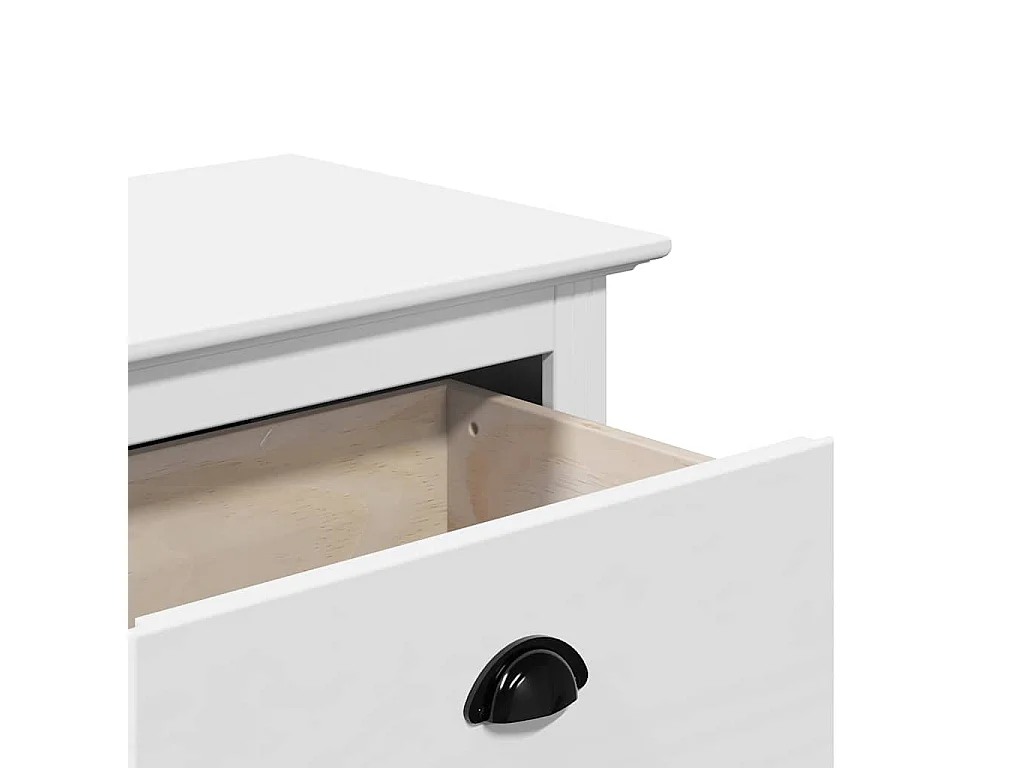 Banco de corredor branco BODO 114x40x45 cm