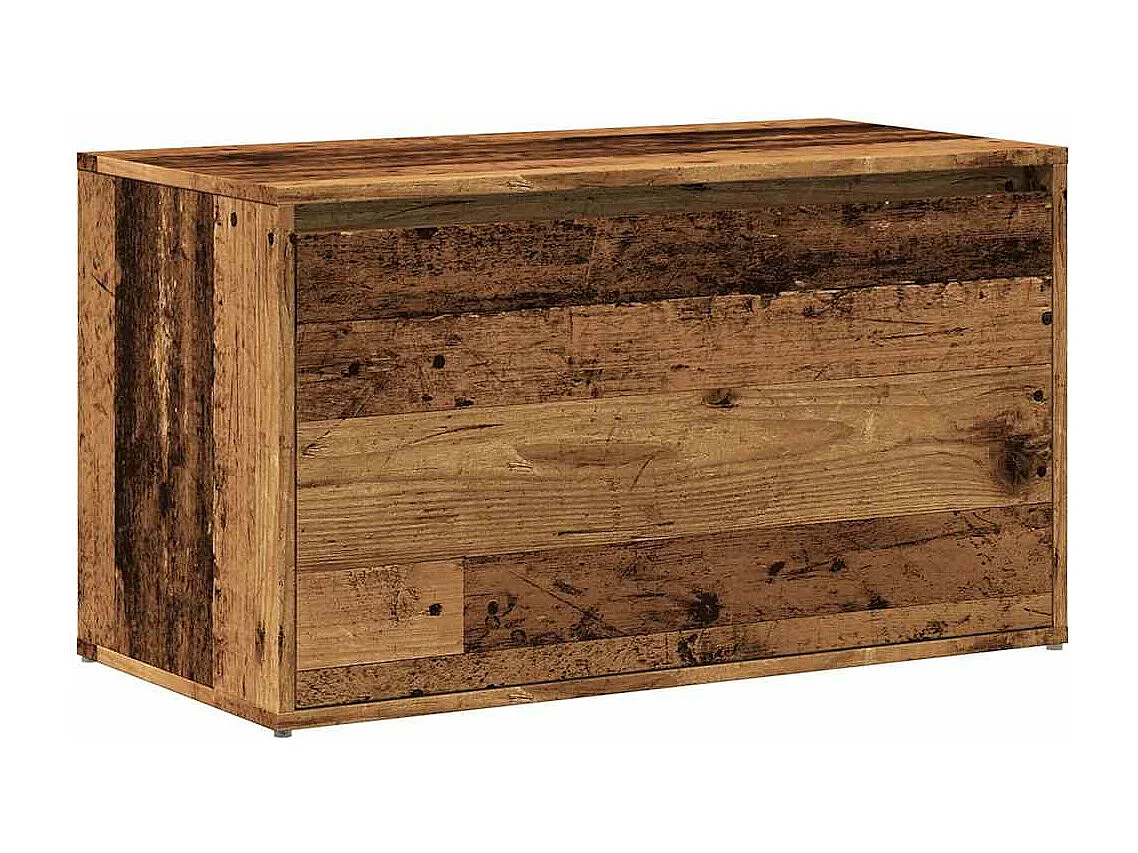 Banco de entrada 80x40x45 cm madera vieja madera de ingeniería