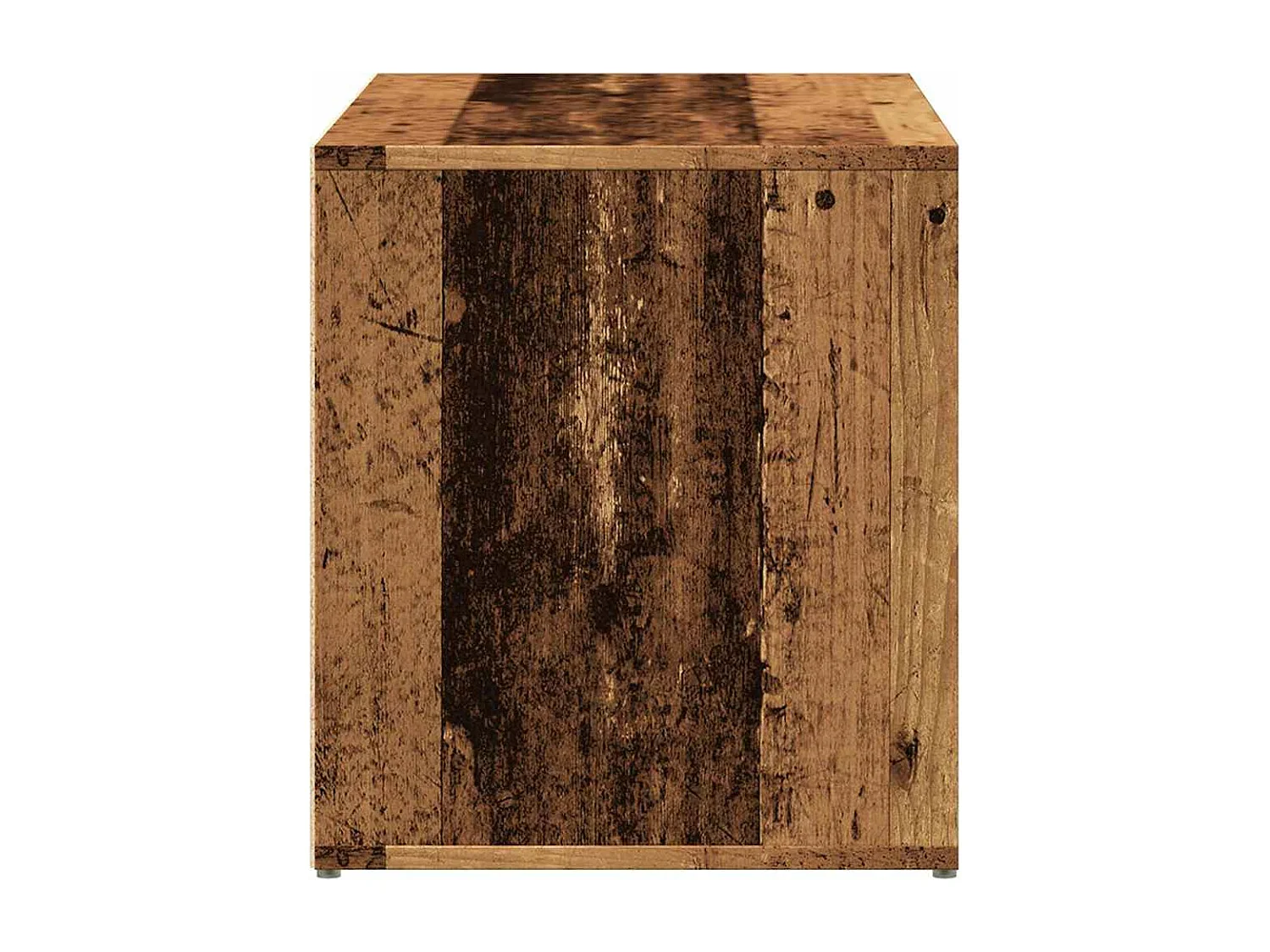 Banco de entrada 80x40x45 cm madera vieja madera de ingeniería