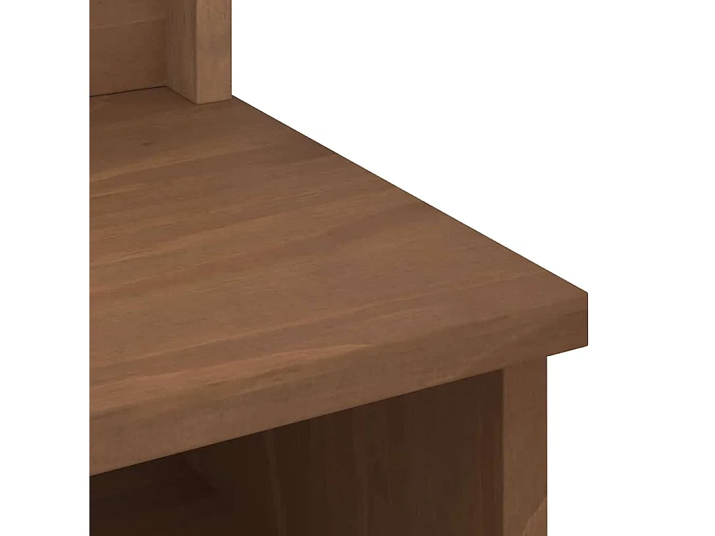 Portemanteau SANDENS 87x40x159,5 cm bois massif pin