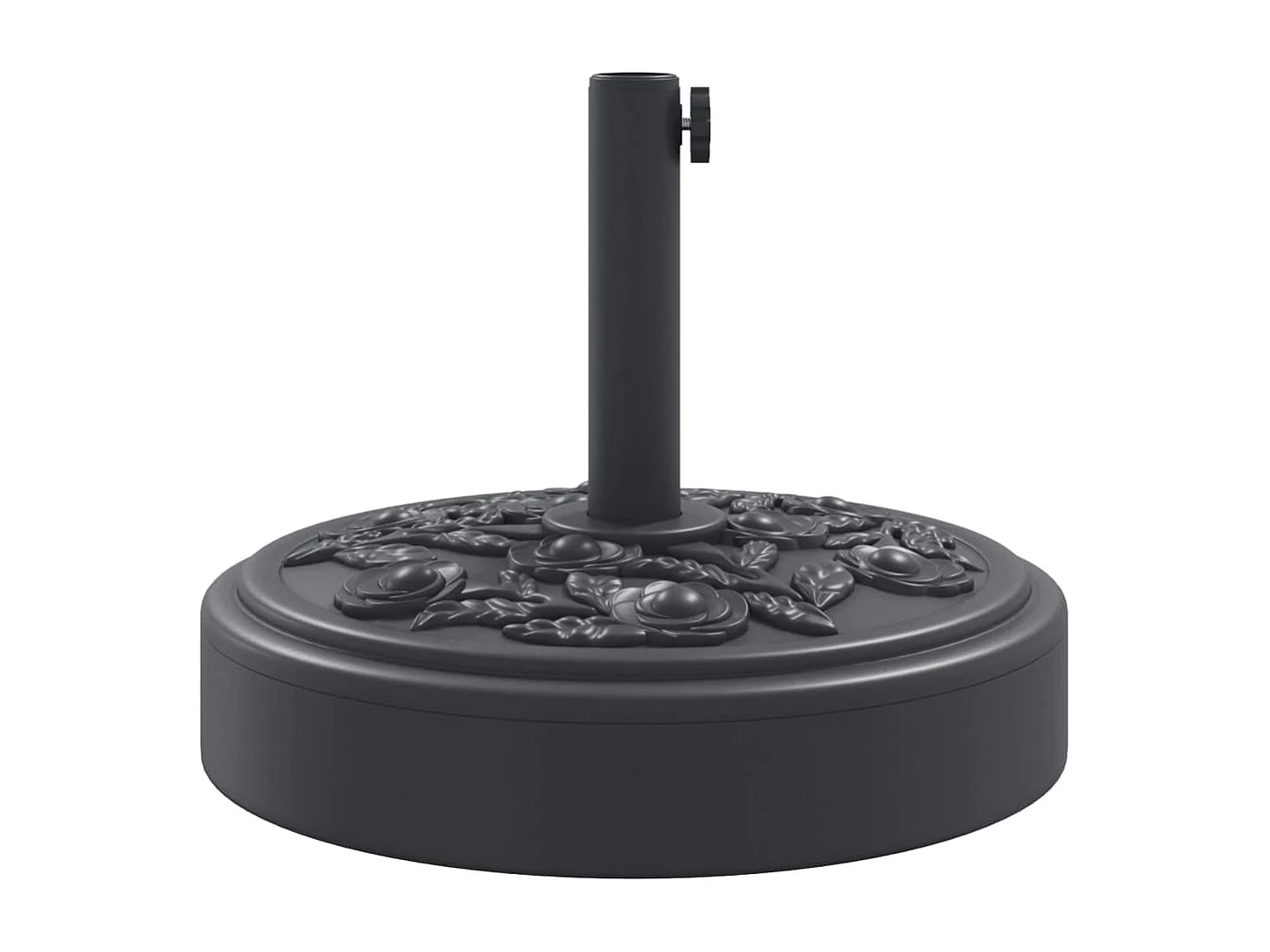 Base de parasol pour mats ?38 / 48 mm 25 kg rond