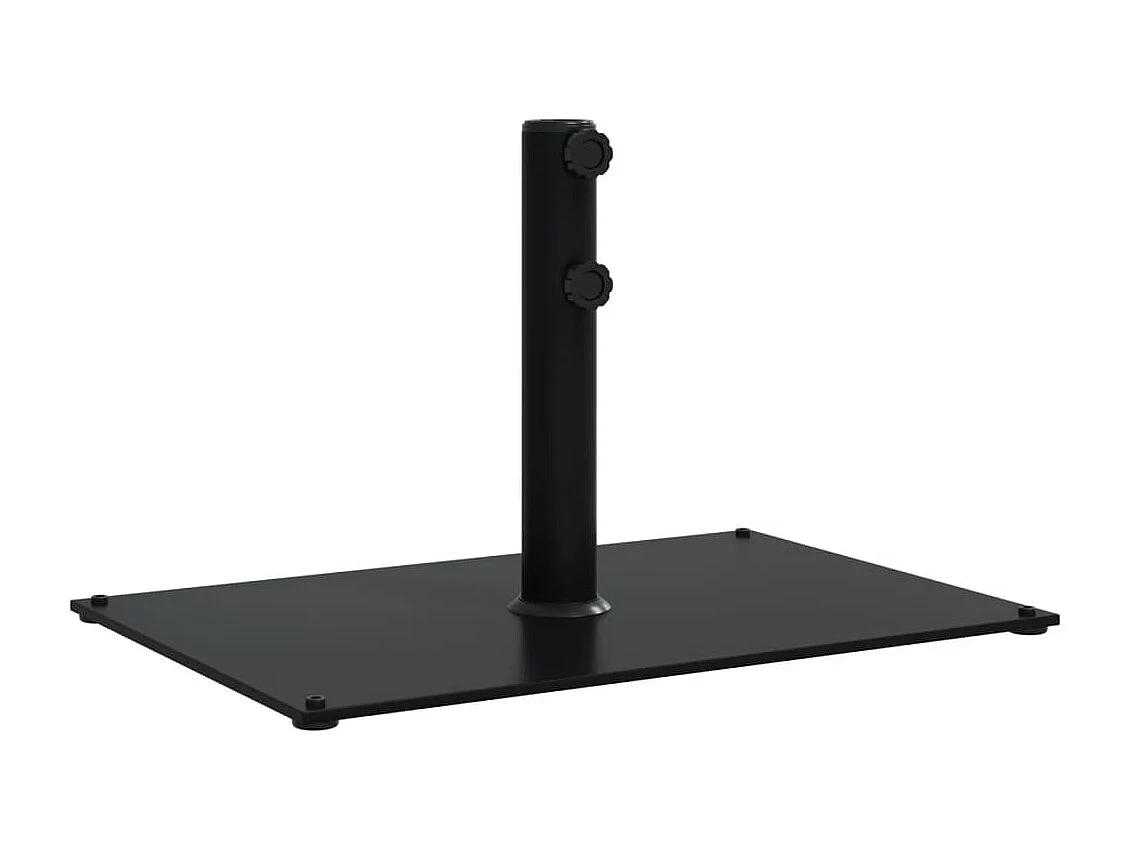 Base per ombrellone per pali ?32/38/48 mm 15 kg rettangolare