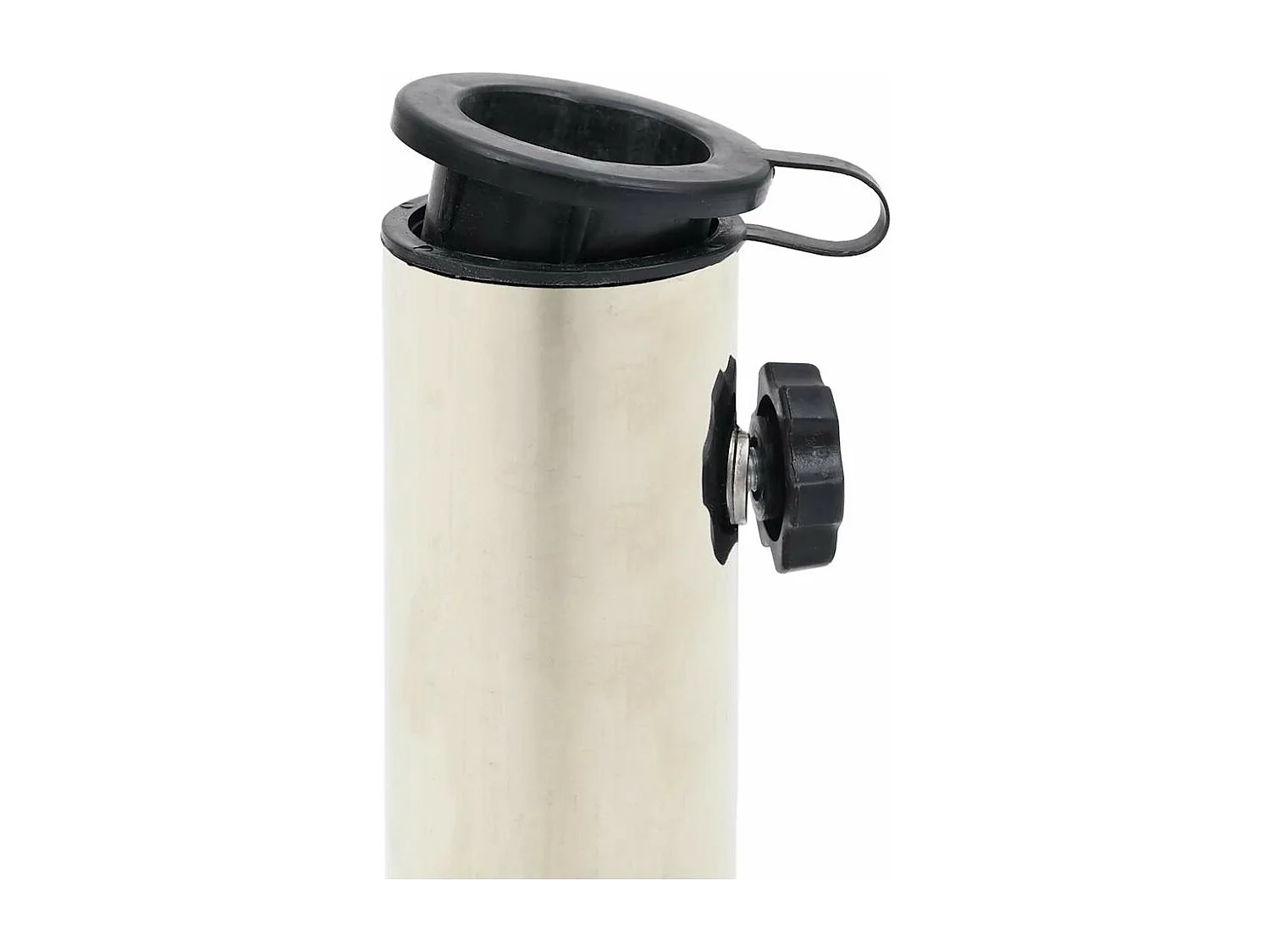 Base per ombrellone nera 40x28x4 cm granito