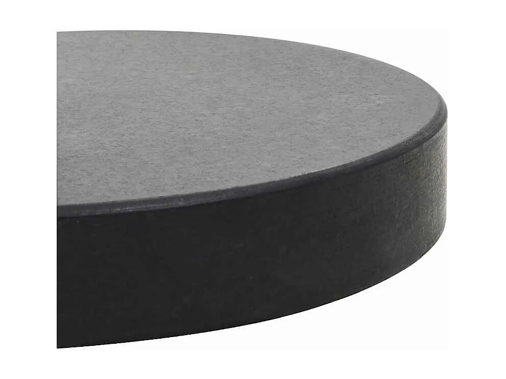 Granit Sonnenschirmständer 28,5kg rund schwarz