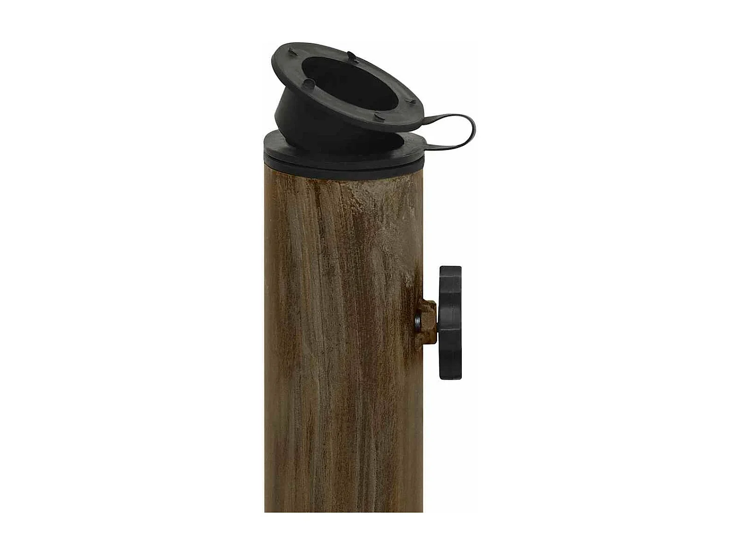 Socle de parasol Bronze 44x44x31 cm Fonte