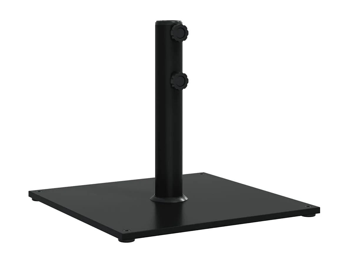 Base de guarda-sol para mastros ?32/38/48 mm 17 kg quadrado