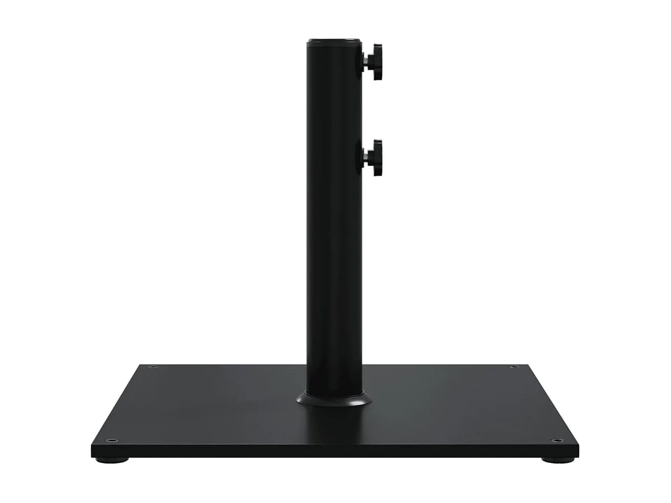 Base de parasol pour mats ?32/38/48 mm 17 kg carré