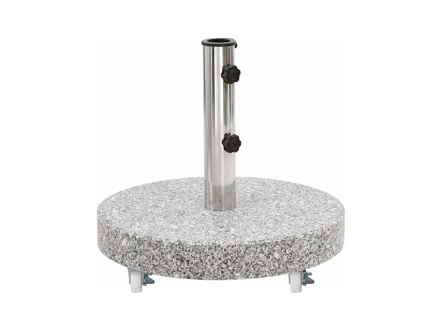 Socle de parasol Granite 30 kg Rond Gris