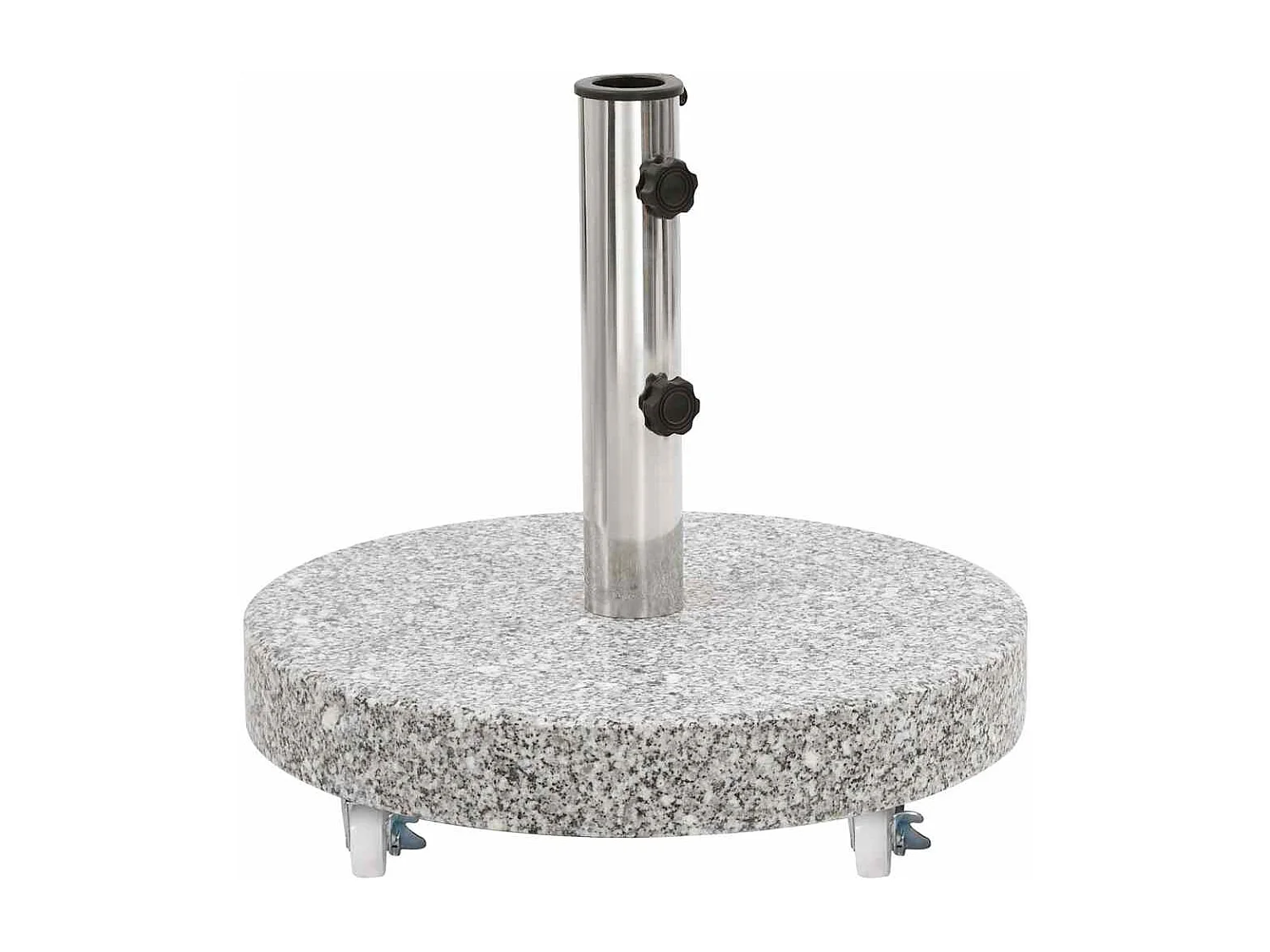 Socle de parasol Granite 30 kg Rond Gris
