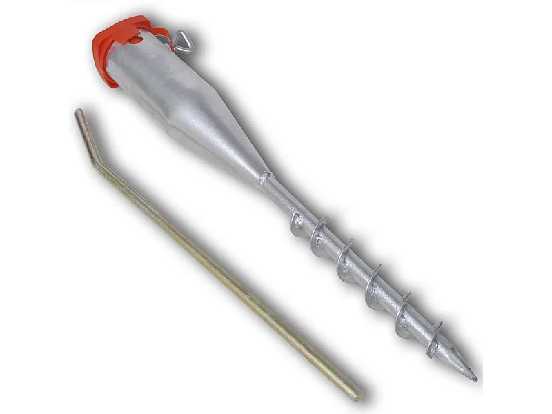 Suporte para guarda-sol 55 cm aço galvanizado