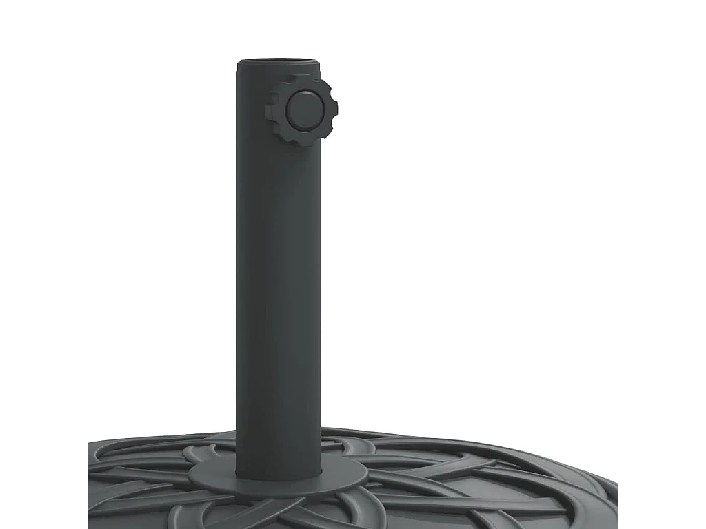 Base de parasol pour mats ?38 / 48 mm 12 kg rond