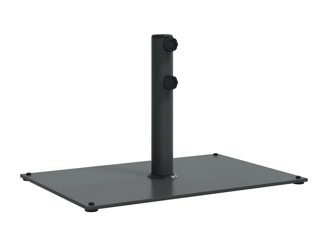 Base per ombrellone per pali ?32/38/48 mm 15 kg rettangolare