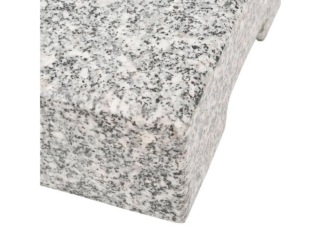 Base retangular de granito para guarda-sol 25 kg