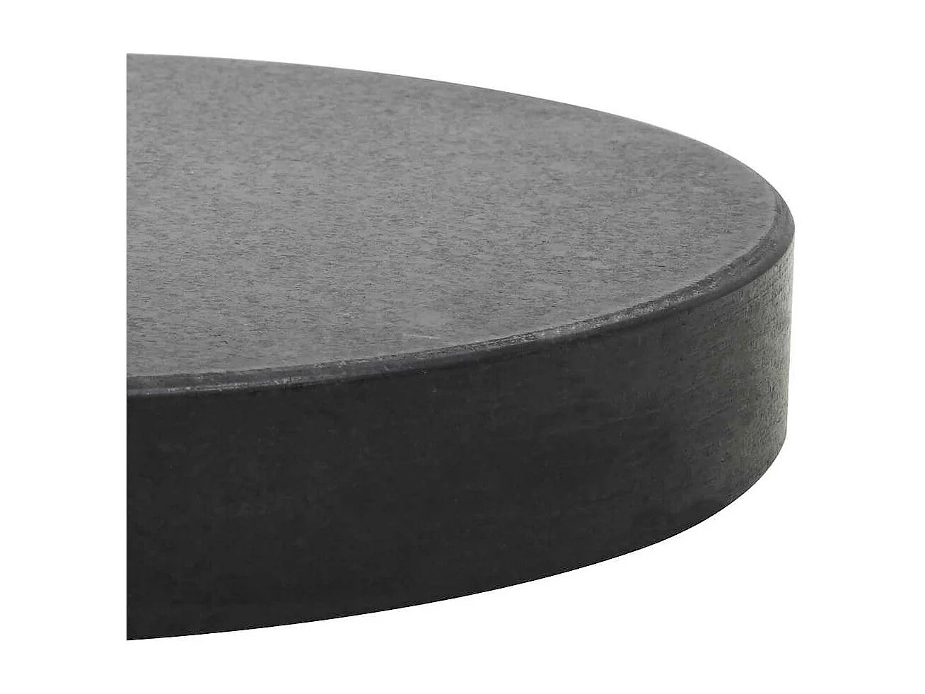 Socle de parasol Granite 20 kg Rond Noir