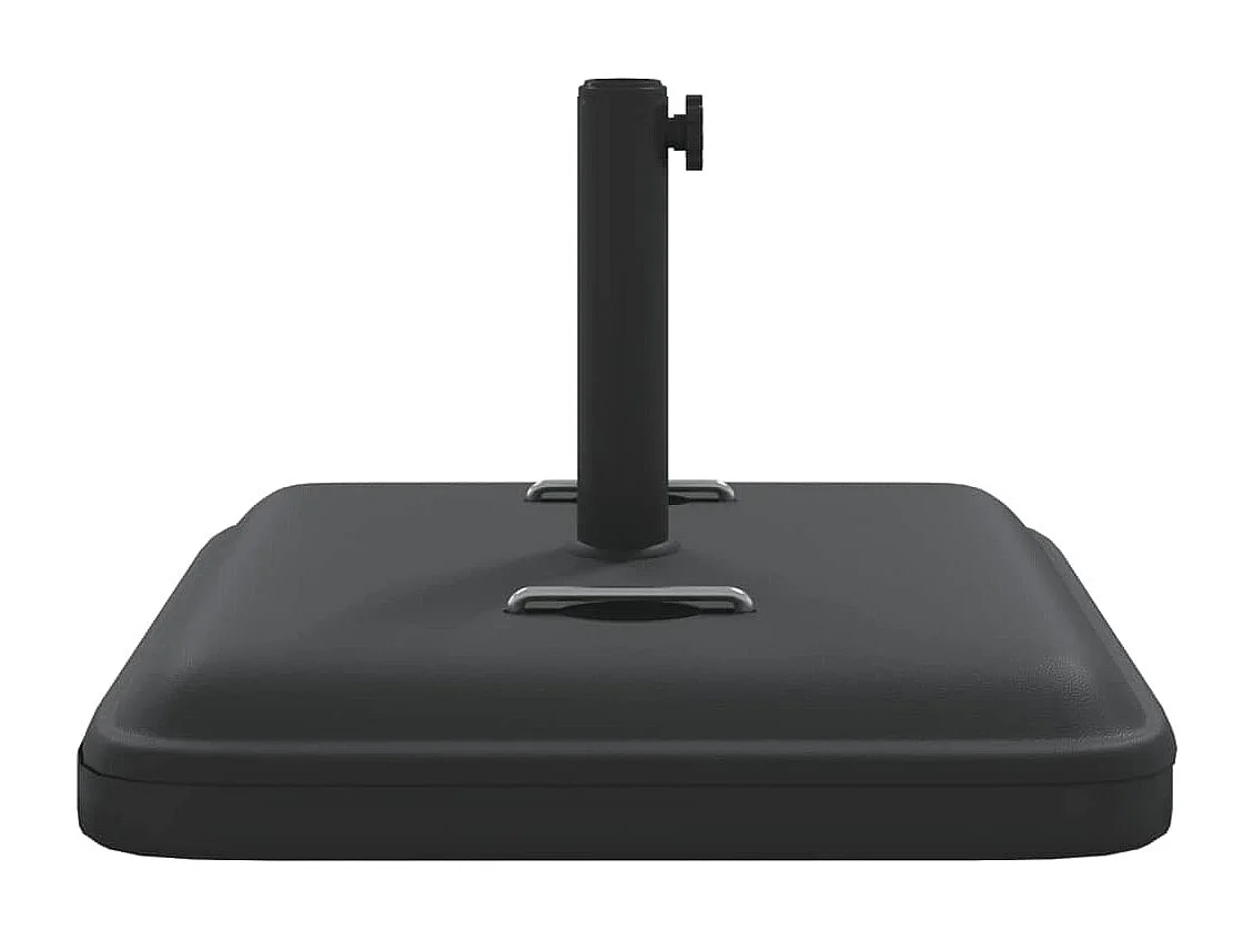 Base per ombrellone con maniglie per pali ?38 / 48 mm 27 kg quadrato