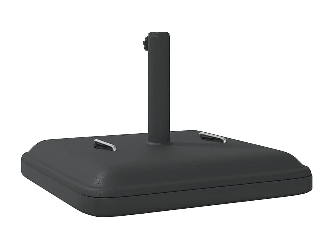 Base per ombrellone con maniglie per pali ?38 / 48 mm 27 kg quadrato