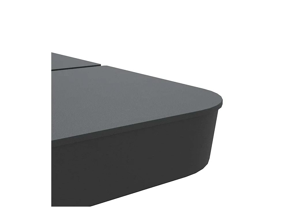 Conjunto de base de guarda-chuva de base cruzada PP 4 peças para guarda-sóis