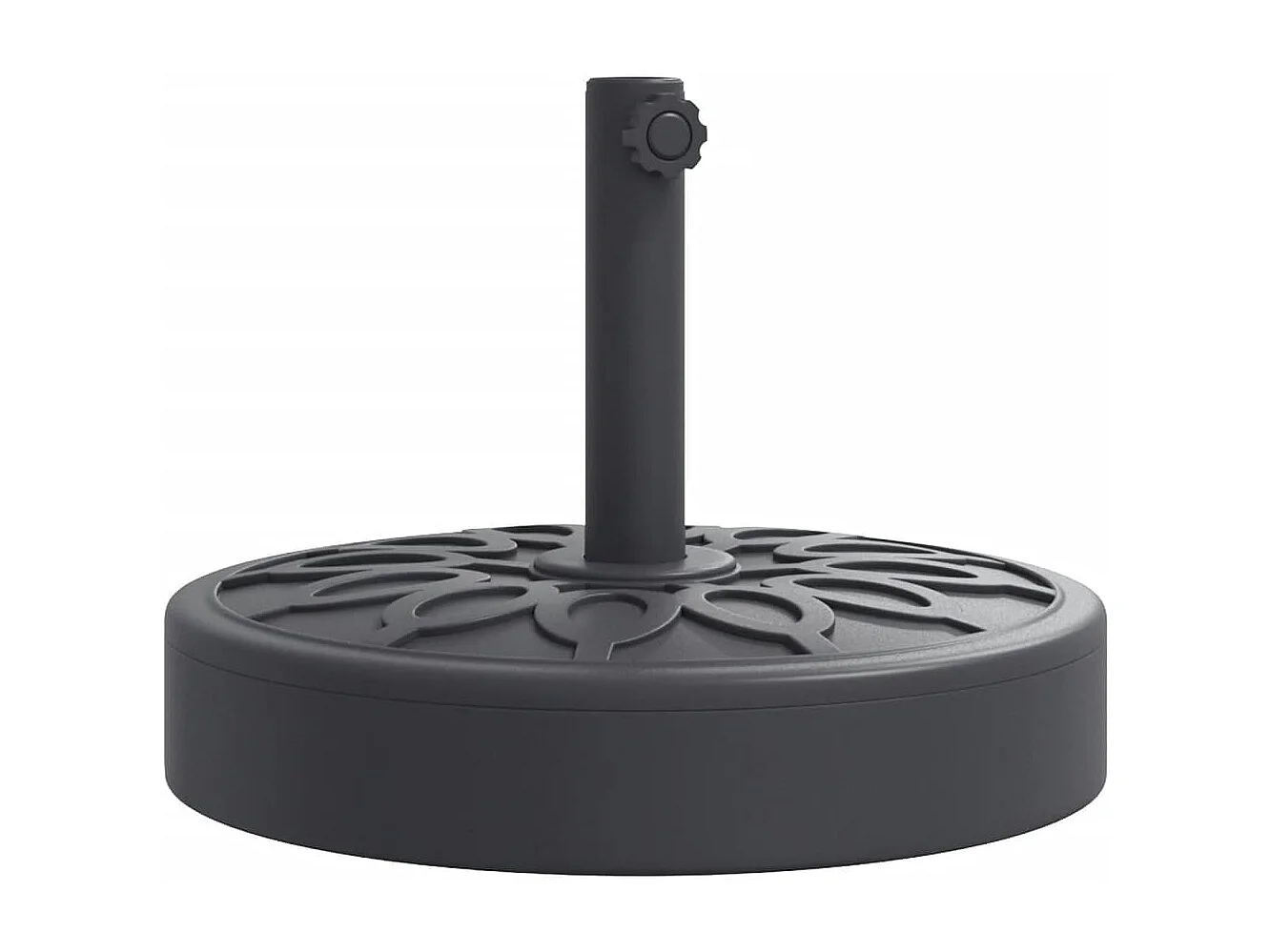 Base de parasol para mástiles ?38 / 48 mm 25 kg redondo